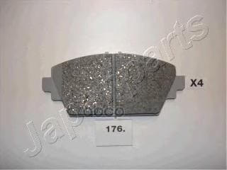 Колодки торм. дисковые Japanparts арт. pa176af