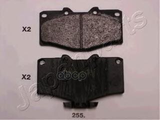 Колодки тормозные передние Japanparts арт. pa255af