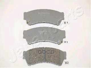 Колодки торм. диск. Mazda 6 (08-) Japanparts арт. pa346af