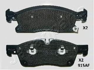 Колодки торм. Jeep Gr.Cherokee 2011- Japanparts арт. pa915af