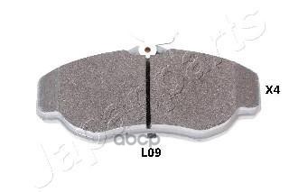 Колодки торм.диск. Japanparts арт. pal09af