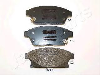 Колодки торм.диск Chevr Cruze  Opel Astra J Japanparts арт. paw13af