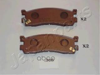 Колодки задн.диск.Mazda 929 HC 87-91 Japanparts арт. pp305af