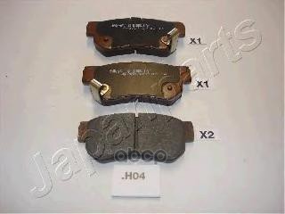 Колодки торм диск Japanparts арт. pph04af