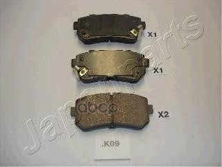 Колодки торм диск Sportage 10- Japanparts арт. ppk09af