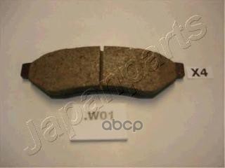 Колодки тормозные дисковые задние Japanparts арт. ppw01af