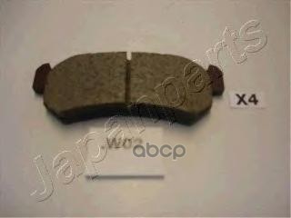 Колодки тормозные дисковые задние Japanparts арт. ppw02af