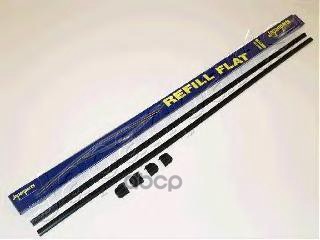 Комплект сменных резинок для плоск. щеток 750mm Japanparts арт. ssre75bh