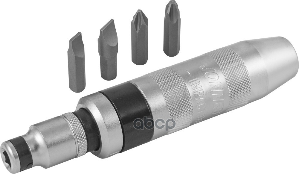 Отвертка ударная с битами PH и SL 5пр JONNESWAY AG010055 Jonnesway арт. AG010055