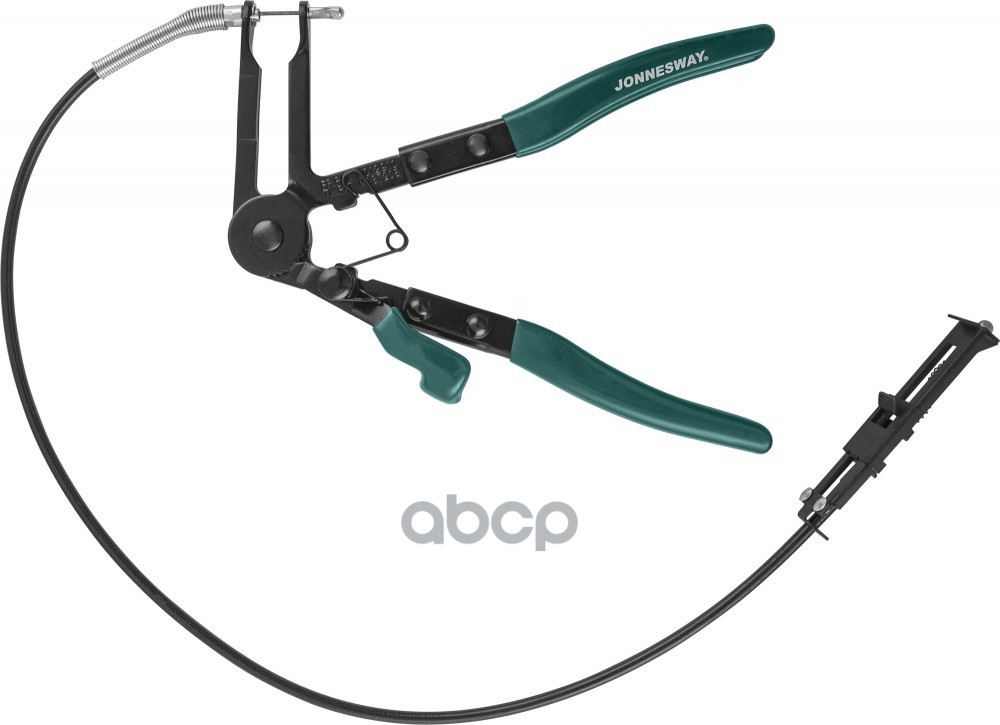 Щипцы Для Хомутов Угловые С Тросиком 700 Мм С Фиксатором Зажима Для Vag Jonnesway арт. AR060021