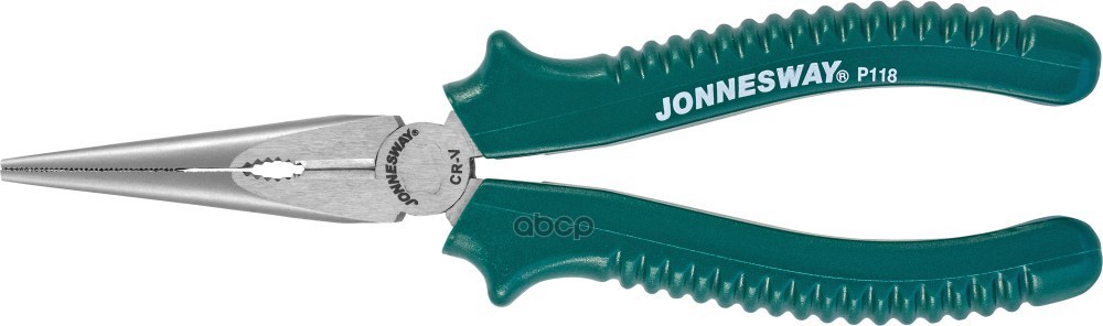 Длинногубцы Прямые, Многофункциональные, С Полимерными Рукоятками, 200 Мм Jonnesway арт. P118