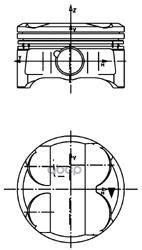 Поршень Двс Bmw E87/E92/E90 1.6I-2.0I N42/N45n46 =84 1.2X1.5x2 +0.5 01-07 KOLBENSCHMIDT арт. 40086620