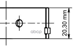 Вкладыши Двигателя Шатунные Opel Vectra 2.0 85> 0.25 (4) KOLBENSCHMIDT арт. 77268610