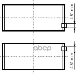 Вкладыши Шатунные Std К-Т На 6 Цил Renault Premium/Дв.ямз-650 KOLBENSCHMIDT арт. 77845600