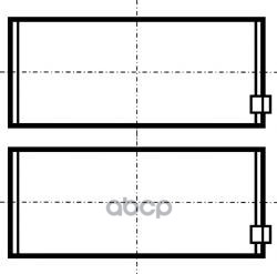 Вкладыши Шатунные Std Пара Iveco/Паз/Foton Дв.cummins Isbе KOLBENSCHMIDT арт. 79331600