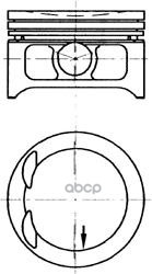 Поршень Двс Opel Sintra/Frontera 2.2 16V X22xe =86 1.5X1.5x3 0.50 94> KOLBENSCHMIDT арт. 97363610