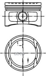 Поршень Двс Vw Golf 1.4 16V Ahw/Axp =76.5 1.2X1.5x2.5 Std 96> KOLBENSCHMIDT арт. 99562600