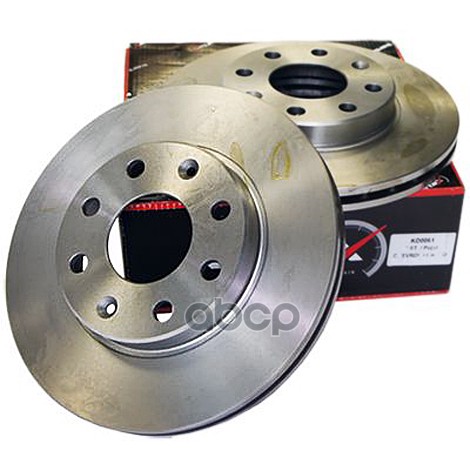 Диск торм. CHEVROLET AVEO 03- перед.вент.(d=236mm) KORTEX арт. KD0115