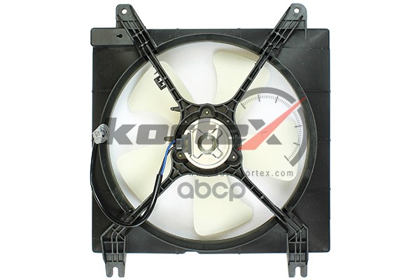 Вентилятор радиатора CHEVROLET LACETTI 04- (с кожухом) KFD022 KORTEX арт. KFD022