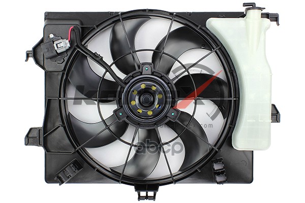 Вентилятор Радиатора Hyundai Solaris/Kia Rio 10- A/C+ (С Кожухом) Kfd048 KORTEX арт. KFD048