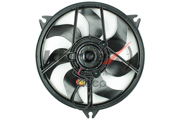Вентилятор Радиатора Peugeot 206 00- A/C+ (С Кожухом) Kfd067 KORTEX арт. KFD067