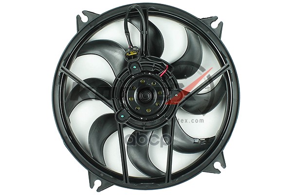 Вентилятор радиатора PEUGEOT 308/PARTNER 08-/408/307 00- KORTEX арт. KFD097