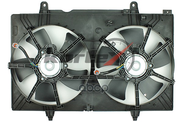 Вентилятор радиатора NISSAN Murano I Z50 02- (2 вентилятора) KFD177 KORTEX арт. KFD177