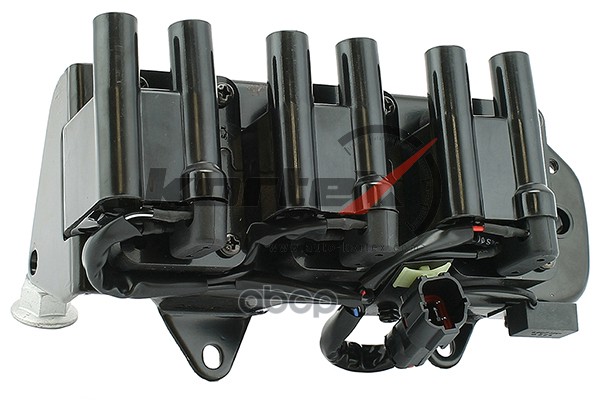 Катушка зажигания HYUNDAI SONATA (ТАГАЗ) 2.7/TRAJET 00- (В СБОРЕ) KIC058 KORTEX арт. KIC058