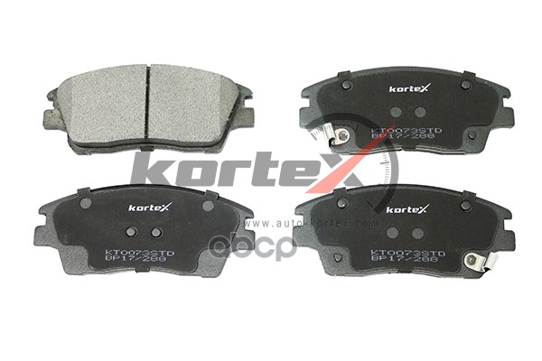 Колодки Торм. Hyundai Tucson 16- Перед.к-Т Kt0073std KORTEX арт. KT0073STD