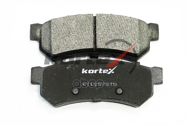 Колодки торм. CHEVROLET LACETTI 07- задниек-т (без ушек) KT1257STD KORTEX арт. KT1257STD