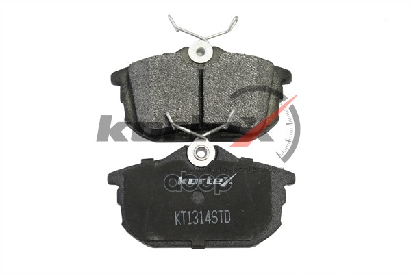 Колодки торм. MITSUBISHI CARISMAVOLVO S40 задн.к-т KT1314STD KORTEX арт. KT1314STD