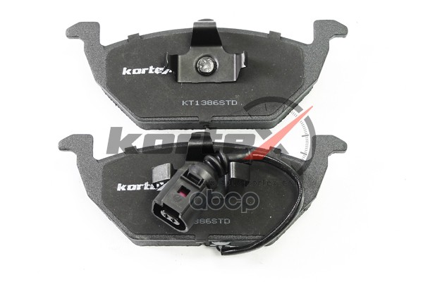 Колодки торм. AUDISEATSKODAVW перед.к-т KT1386STD KORTEX арт. KT1386STD