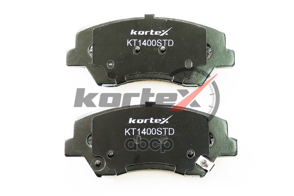 Колодки торм. KIA CEED 12-HYUNDAI I30 12- перед.к-т (торм. сист. R15) KT1400STD KORTEX арт. KT1400STD