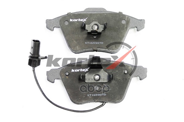 Колодки торм. AUDI A4A6A8 02 перед.к-т KT1659STD KORTEX арт. KT1659STD