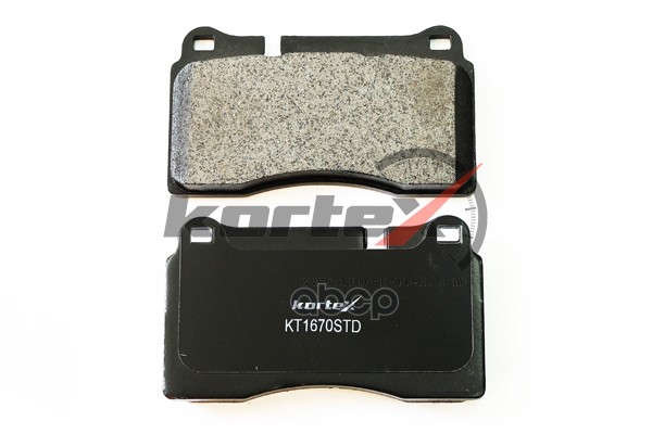 Колодки торм. VW TOUAREG 05перед.к-т KT1670STD KORTEX арт. KT1670STD