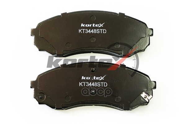 Колодки торм. HYUNDAI H1STAREX 07-KIA GRAND CARNIVAL 05- (16") перед.к-т KT3448STD KORTEX арт. KT3448STD