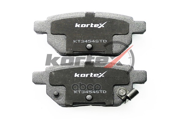 Колодки торм. TOYOTA AURIS 06-COROLLA 02- зад.к-т KT3454STD KORTEX арт. KT3454STD