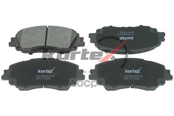 КОЛОДКИ ТОРМ. TOYOTA CAMRY V70 18- ПЕРЕД.К-Т KT9000STD KORTEX арт. KT9000STD