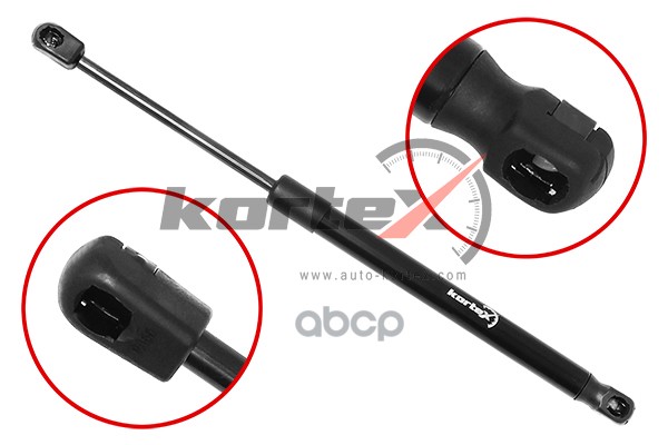 Амортизатор багажника AUDI A4 04- KTB001 KORTEX арт. KTB001