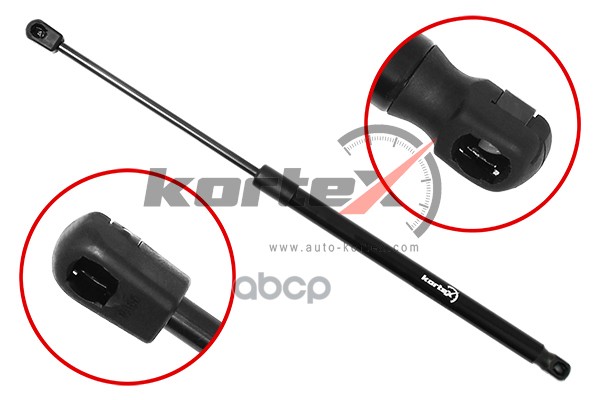 Амортизатор капота SSANGYONG KYRON 05- KTB725 KORTEX арт. KTB725