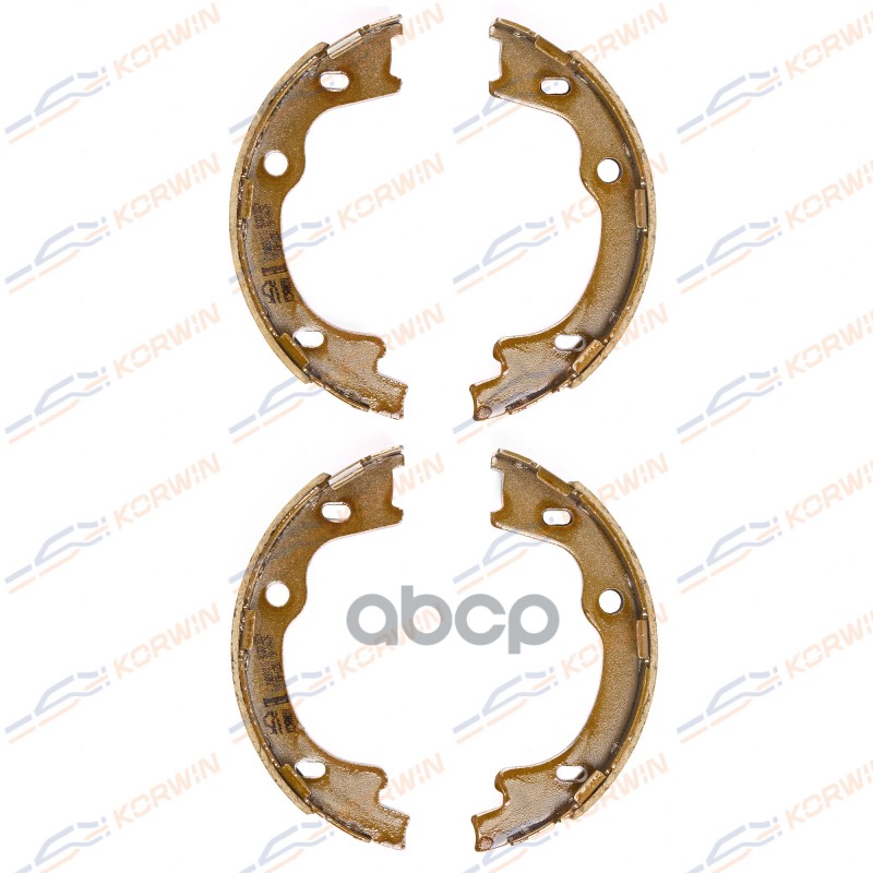 Колодки Тормозные Барабанные Ecoline. Hyundai I30 07-/Ix35 09-/Kia Ceed 06- KORWIN арт. KWBS0011E