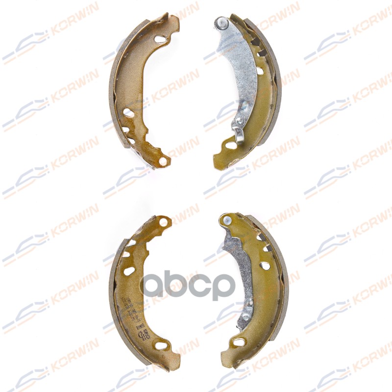 Колодки Тормозные Барабанные Зад. Ecoline. Renault Logan I 04-/Symbol 98- KORWIN арт. KWBS0019E