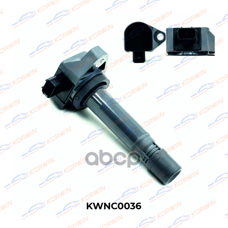 Катушка зажигания ACCORD VIII, CIVIC 06-, CR-V 07- KORWIN KWNC0036 KORWIN арт. KWNC0036