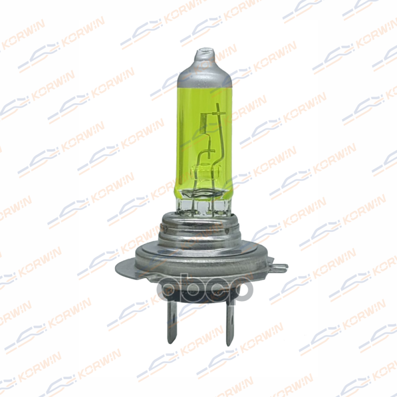 Лампа Накаливания Галогенная (H7 12V 55W Px26d Yellow) KORWIN арт. KWYN0009