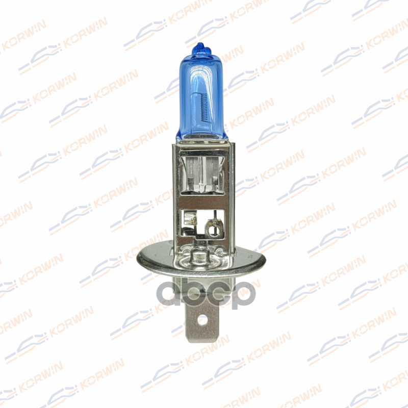 Лампа Накаливания Галогенная (H1 12V 55W P14,5S Super White) KORWIN арт. KWYN0019