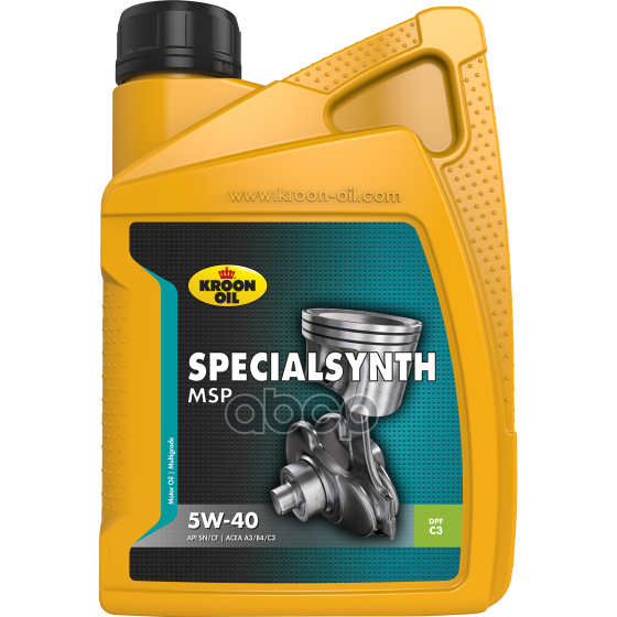 KROON OIL Масло моторное синтетика 5W-40 1л 31257