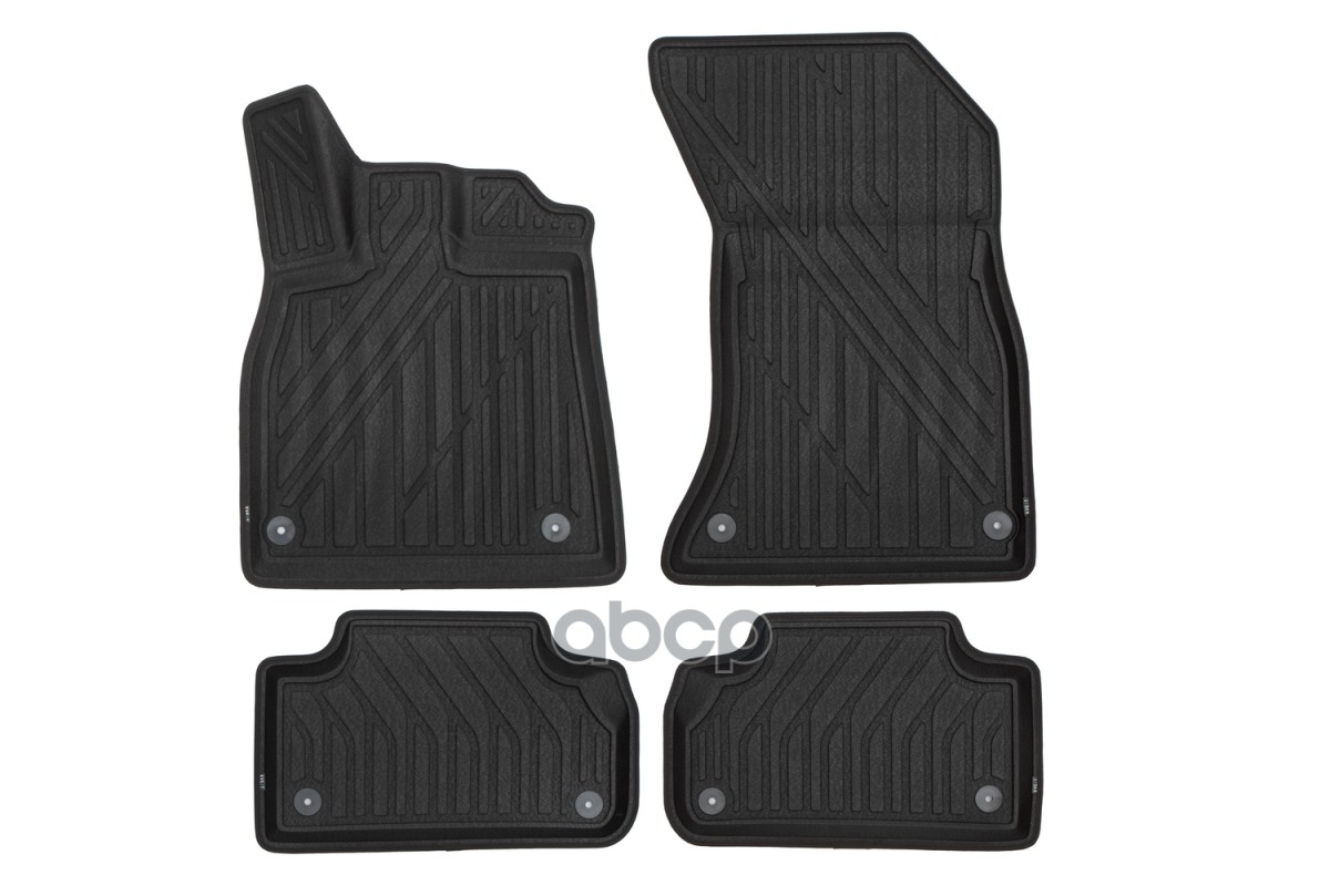 Коврики Kvest 3D В Салон Audi Q5, 2018- Кроссовер, 4Шт. (Полистер, Черный,Черный) / Ауди Ку5 KVEST арт. KVEST3D02039210k