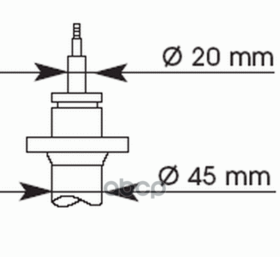 Амортизатор Ultra-Sr KYB арт. 373019