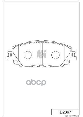 Disk Brake Pads Kashiyama арт. d2367