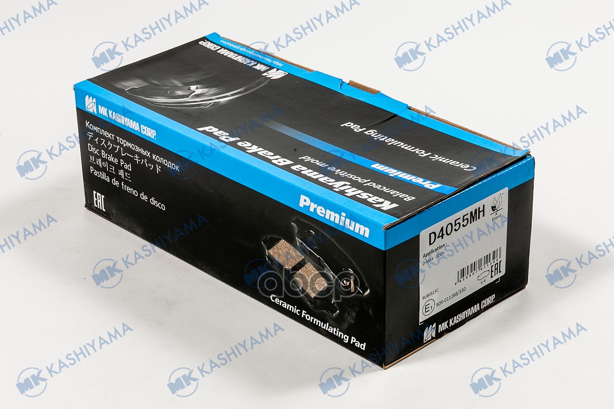 Колодки Тормозные Дисковые + Противоскрипные Пластины Isuzu Kashiyama арт. d4055mh